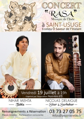 Concert : Musique de l'Inde