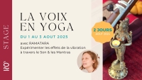 STAGE d'ÉTÉ - 2 JOURS : La Voix en Yoga